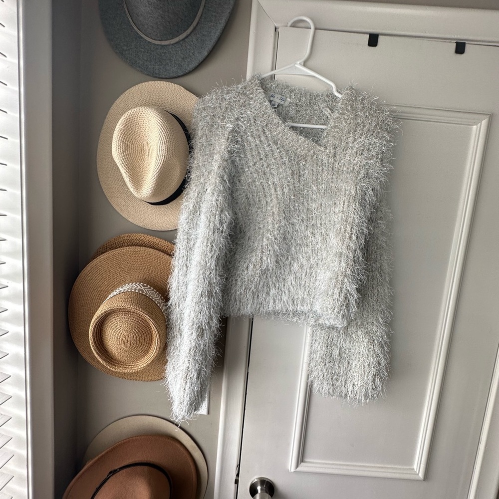 Fuzzy sweater